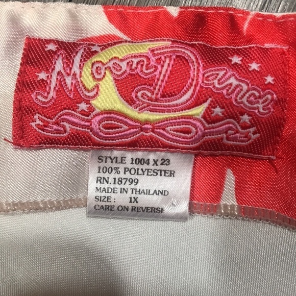 Moon dance Two Piece Floral Satin Pj Sleeveless Set      size xl - Picture 4 of 10